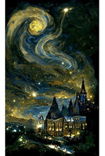 Carica l&#39;immagine nel visualizzatore di Gallery, Harry potter-The Starry Night -Diamond Painting- 30*50cm
