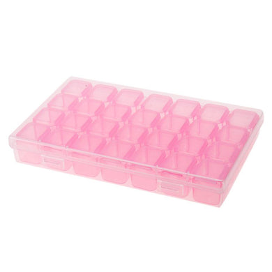 28 Slots Plastic Storage Box Case Painting Tools